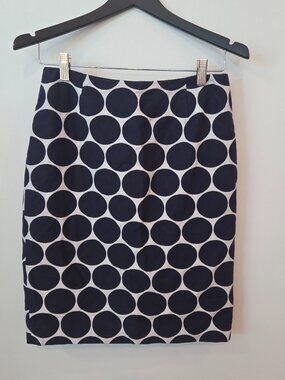 Grace Dane Lewis Polka Dot Skirt Size 4 Lined